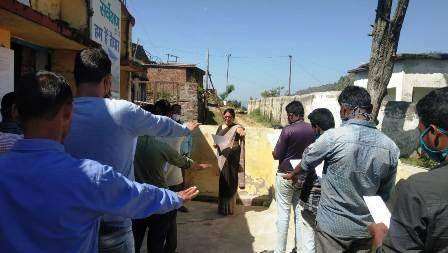 जन आंदोलन अभियान के तहत नगर पंचायत गजा के कर्मियों ने शपथ ली