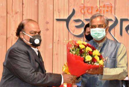 दीपावली मिलन पर सीएम को दी शुभकामनायें