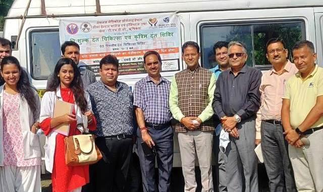 जड़धारगाँव में सेवा THDC द्वारा आयोजित डेंटल स्वास्थ्य शिविर में विधायक नेगी ने किया प्रतिभाग
