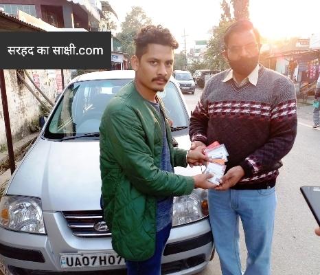 इमानदारी अभी जिन्दा है की मिशाल बना थलीसैण का दीपक भण्डारी