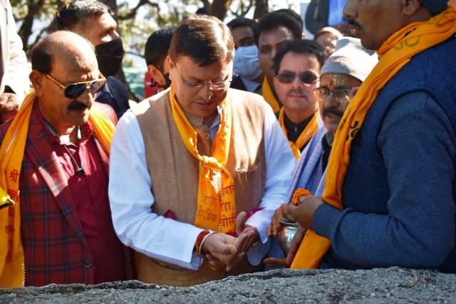 श्री घंटाकर्ण धाम में मुख्यमंत्री ने नवनिर्मित घंटाकर्ण मंदिर सहित विभिन्न योजनाओं का किया लोकार्पण व शिलान्यास