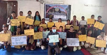महाविद्यालय पाबौ में "स्वच्छता, मतदान एवं मेरा उत्तराखंड" पर पोस्टर प्रतियोगिता आयोजित
