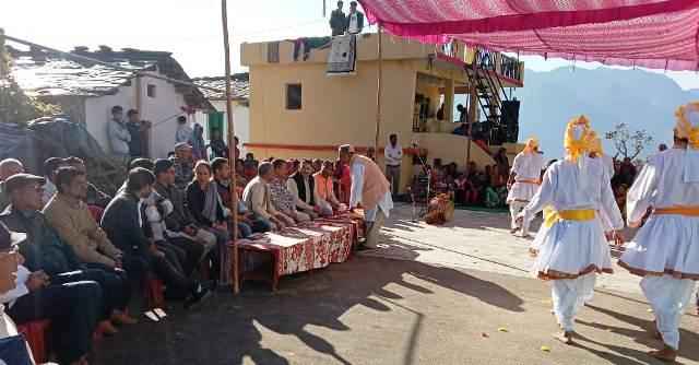 वासर घनसाली के भेटीगांव में आयोजित हुयी पांडव लीला