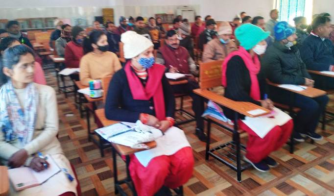 राष्ट्रीय शिक्षा नीति के परिप्रेक्ष्य में विद्या भारती द्वारा जिला स्तरीय कार्यशाला का आयोजन