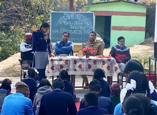 जन-जागरूकता कार्यक्रम: मादक पदार्थों के दुष्प्रभाव सहित साइबर, महिला आदि अपराधों को लेकर टिहरी पुलिस ने किया छात्र-छात्राओं को जागरूक