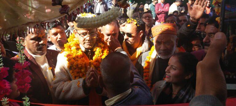 नये साल पर नकोट को तोहफाः विधायक ने किया सहकारी बैंक का श्रीगणेश, नकोट को मिलेगा नगर पंचायत का दर्जा, बनेगा मिनी स्टेडियम