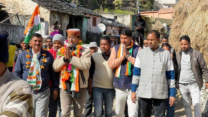विधानसभा चुनाव 2022ः टिहरी से कांग्रेस प्रत्याशी धन सिह नेगी को हर गांव में मिल रहा है अपार समर्थन