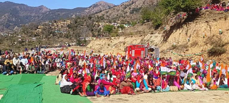 विधानसभा चुनाव 2022:  प्रतापनगर- कांग्रेस प्रत्याशी विक्रम सिंह नेगी के समर्थन में विशाल जनसभा आयोजित, उमड़ा जन सैलाव