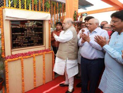केन्द्रीय गृह मंत्री अमित शाह ने गांधीनगर में "अन्नक्षेत्र" और नवनिर्मित "कॉलेज ऑफ ऑडियोलॉजी" सहित अनेक विकास परियोजनाओं का किया लोकार्पण और शिलान्यास