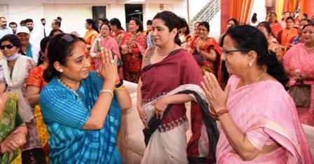 आभार कार्यक्रम में पहली महिला विधानसभा अध्यक्ष ऋतु खंडूडी भूषण का जोरदार स्वागत