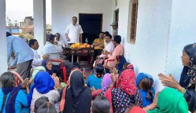 विधायक प्रतापनगर, विक्रम सिंह नेगी, रामगढ़ प्रखंड भ्रमण, जनता का चुनावी आशीर्वाद, आभार  