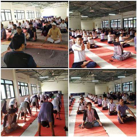 अगस्त्यमुनि महाविद्यालय, अन्तर्राष्ट्रीय योग दिवस, सोलह कलाओें से परिपूर्ण स्वथ्य निर्मल जीवन की कुंजी है योग- प्रो0 पुष्पा नेगी