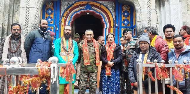 सेनाध्यक्ष जनरल मनोज पांडे ने श्री केदारनाथ धाम पहुँच कर पूजा-अर्चना की