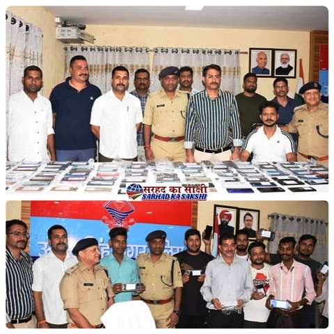 15 लाख कीमत के 102 मोबाईल फोन SOG उधमसिंहनगर ने किए बरामद, खोया फोन लौटाकर #udhamsinghnagarpolice ने लौटाई लोगों के चेहरे पर मुस्कान