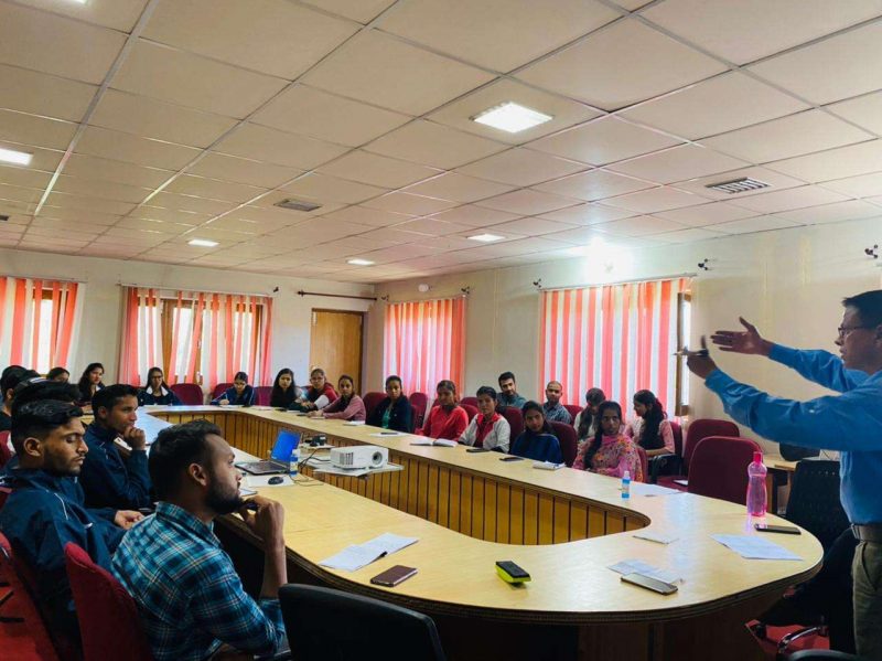 नेहरू युवा केन्द्र एवं नमामि गंगे के द्वारा सात दिवसीय जिला स्तरीय स्पेयर हेड प्रशिक्षण कार्यशाला
