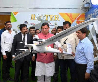 मुख्यमंत्री ने किया मेक इन इंडिया के तहत प्रदेश की पहली ड्रोन फैक्ट्री का शुभारम्भ
