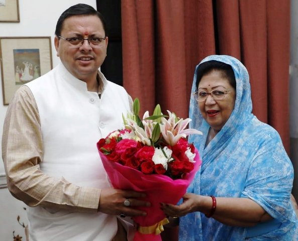 मुख्यमंत्री श्री धामी ने सांसद शाह को दी जन्मदिवस की शुभकामनाएं