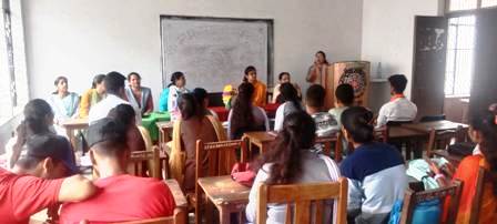 महाविद्यालय अगस्त्यमुनि में "हिंदी भाषा: वर्तमान स्थिति, सम्भावनाएँ एवं चुनौतियाँ " विषय पर संगोष्ठी आयोजित