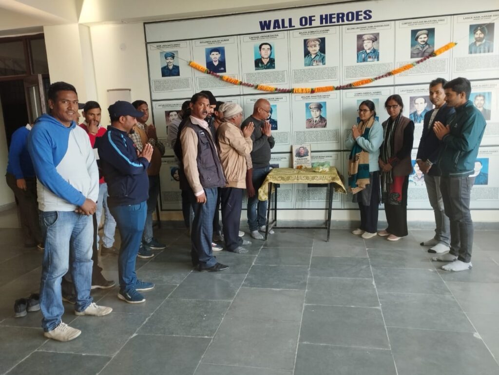 महावीर चक्र विजेता जसवंत सिंह रावत की पुण्य तिथि पर श्रद्धांजलि