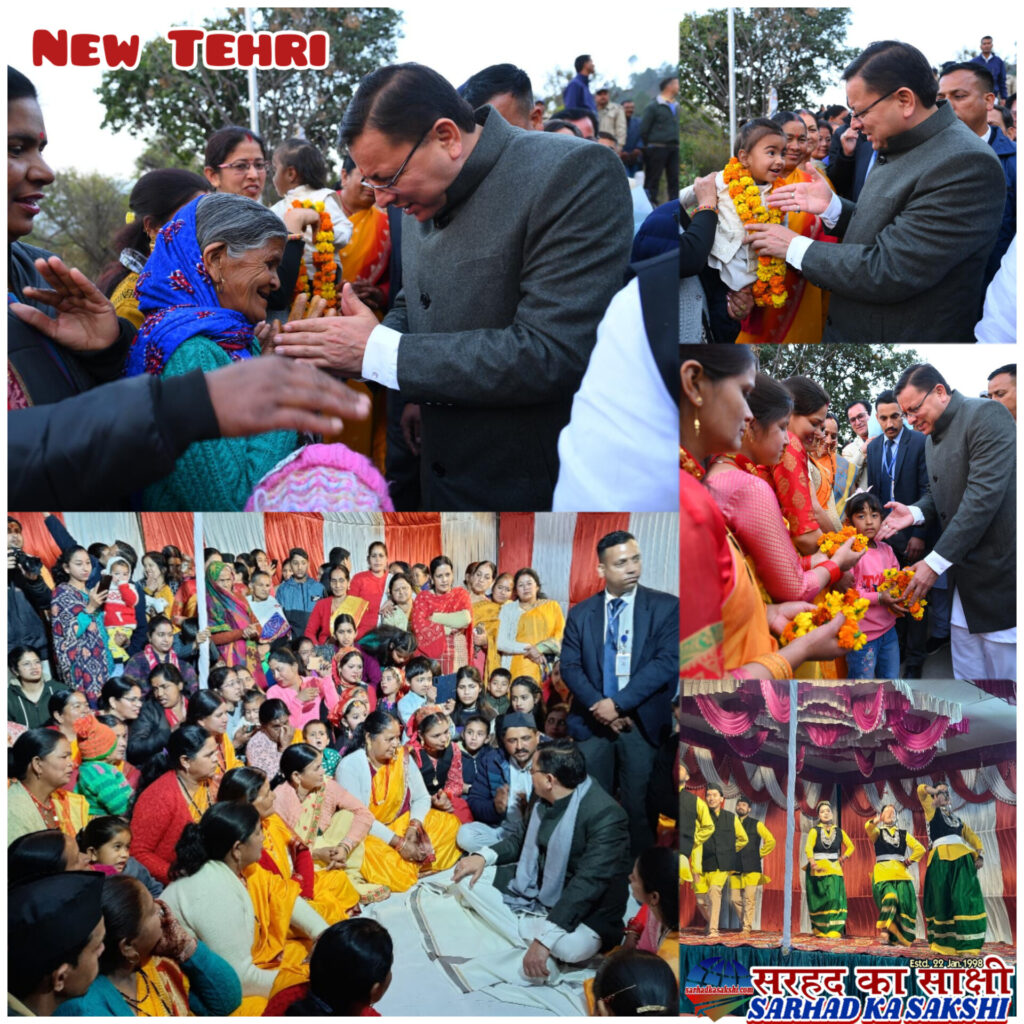 तिवाड़गांव थौलधार में मुख्यमंत्री श्री धामी ने रात्रि को आयोजित की चौपाल, कही ये बातें