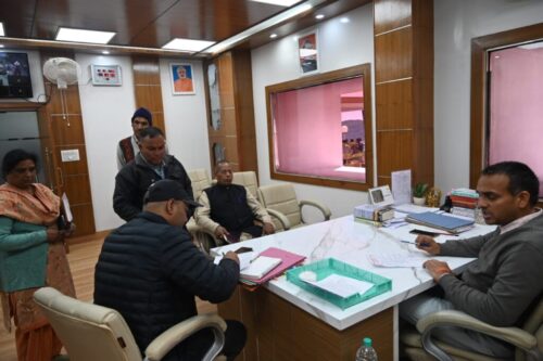 जनता मिलन कार्यक्रम में 30 शिकायतें दर्ज, अधिकारियों को समयान्तर्गत प्रकरणों के निस्तारण के निर्देश 