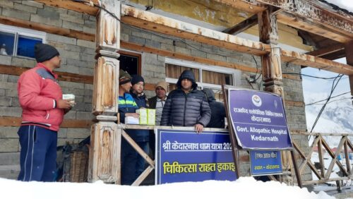श्रीकेदारनाथ धाम यात्रा मार्ग पर मिलेंगी पहले से बेहत्तर स्वास्थ्य सेवायें: डॉ. आर. राजेश कुमार
