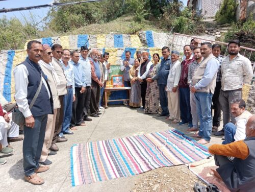 राजशाही के खिलाफ संघर्ष करने वाले स्वतंत्रता संग्राम सेनानी स्व. भाग सिंह मखलोगा की जयंती पर कांग्रेस ने किया उन्हें याद