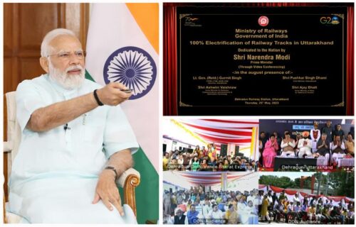 वंदे भारत एक्सप्रेस ट्रेन की पहली यात्रा देहरादून से दिल्ली के बीच का उद्घाटन प्रधानमंत्री ने झंडी दिखाकर किया रवाना 