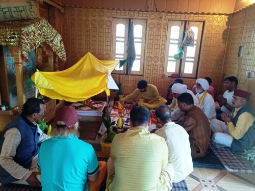 श्री घंटाकर्ण धाम मंदिर में महायज्ञ एवं सांस्कृतिक मेले का विधिवत शुभारंभ