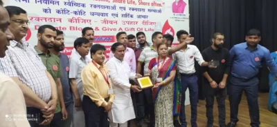 सूबे में बनेंगे रक्तदाता मॉडल कॉलेज व मॉडल विलेजः डॉ. धन सिंह रावत