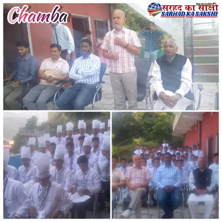 चम्बा में होटल मैनेजमेंट और प्रबंधन के छात्रों के द्वारा किया गया गढवाली व्यंंजनों का प्रयोगात्मक कार्य