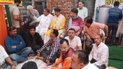 कांवड़ यात्रा 2023- टिहरी विधायक किशोर ने सती भाई साईं दास सेवादल के नागनी स्थित शिविर में आने सभी शिव भक्तों का किया स्वागत
