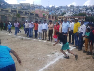 मुख्यमंत्री उदीयमान खिलाड़ी उन्नयन योजना के अन्तर्गत जिला स्तरीय चयन ट्रायल्स का किया शुभारम्भ