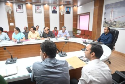 शिक्षा विभाग की समीक्षा बैठक में समग्र शिक्षा, मिड डे मील (पीएम पोषण) योजना एवं परीक्षा परिणाम को लेकर चर्चा