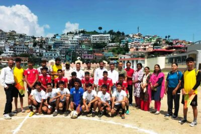 राष्ट्रीय खेल दिवस: B.Puram FC ने Modern FC को 5-0 तथा Panthers FC ने Chamba FC को 4-0 से हराया