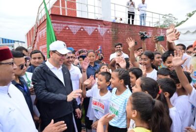 प्रधानमंत्री श्री नरेंद्र मोदी जी के जन्मदिवस पर नगर निगम देहरादून द्वारा आयोजित 'स्वच्छता लीग मैराथन' का किया शुभारंभ