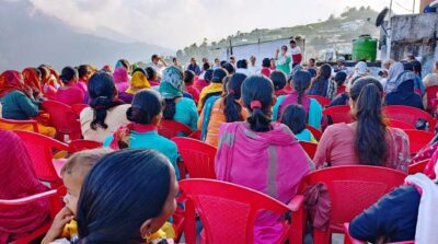 प्रधानमंत्री आवास योजना एवं महिला समूहों के साथ बैठक कर ली स्वास्थ्य और खाद्यान्न विभागों से सम्बन्धित जानकारी