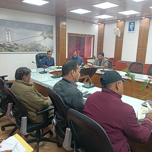 नई टिहरी में ‘‘विकसित भारत संकल्प यात्रा‘‘ के सम्बन्ध में बैठक आयोजित 