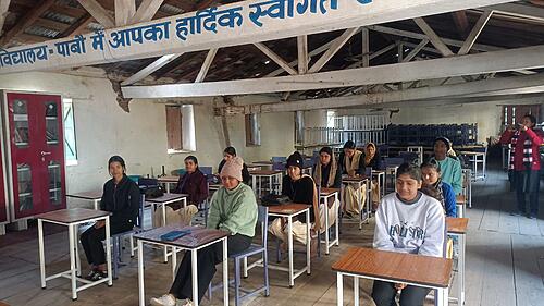 महाविद्यालय पाबों में एंटी ड्रग्स समिति के तत्वावधान में नशा मुक्ति निवारण हेतु एक कार्यशाला आयोजित 