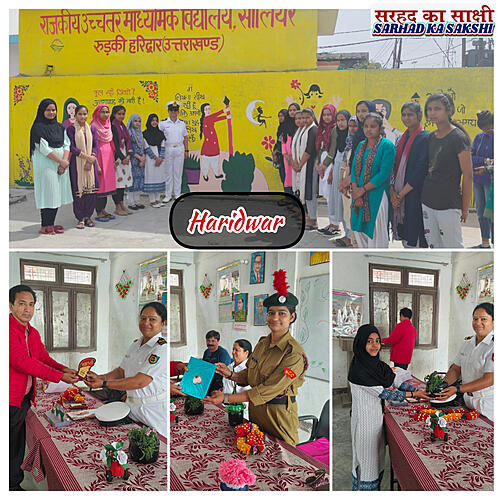 सालियर रूड़की में बालिकाओं के लिये Adolescent program के अन्तर्गत किया कार्यशाला का आयोजन