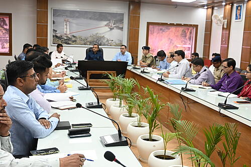लोक सभा सामान्य निर्वाचन 2024 के तहत मतगणना की तैयारियों/व्यवस्थाओं को लेकर बैठक आयोजित
