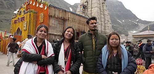 श्री केदारनाथ धाम पैदल यात्रा मार्ग पर की गई चाक-चौबंद व्यवस्थाओं से विदेशी श्रद्धालु भी खासे प्रभावित