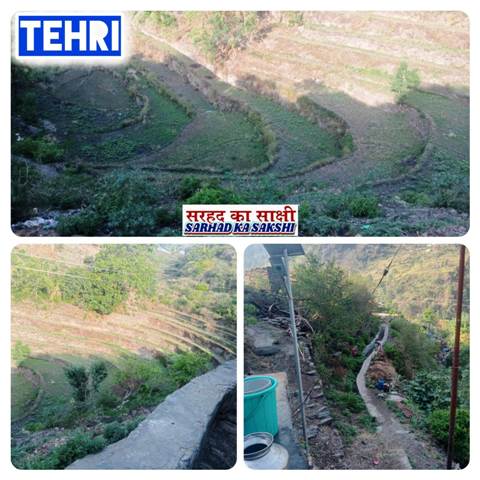 नहर क्षतिग्रस्त होने के चलते सिंचित खेत पड़े बंजर, ग्रामीणों में रोष