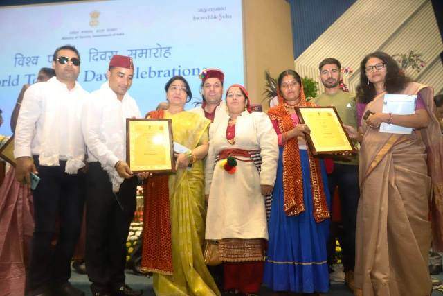 विश्व पर्यटन दिवस समारोह में उत्तराखण्ड के जखोल, सूपी, हर्षिल और गुंजी गांव को मिला सर्वश्रेष्ठ पर्यटन ग्राम पुरस्कार