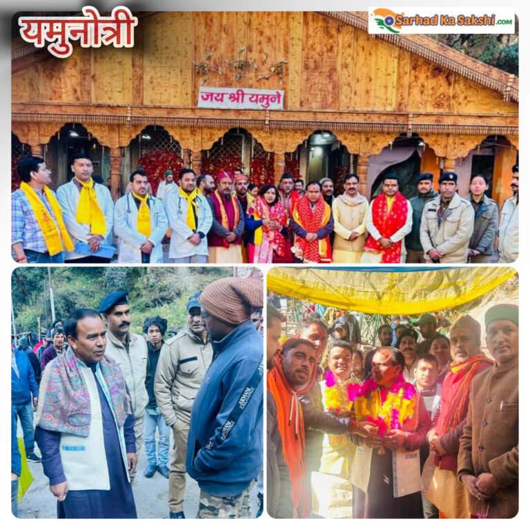 स्वास्थ्य मंत्री डा. धन सिंह रावत ने परखी यमुनोत्री धाम की स्वास्थ्य व्यवस्थाएं