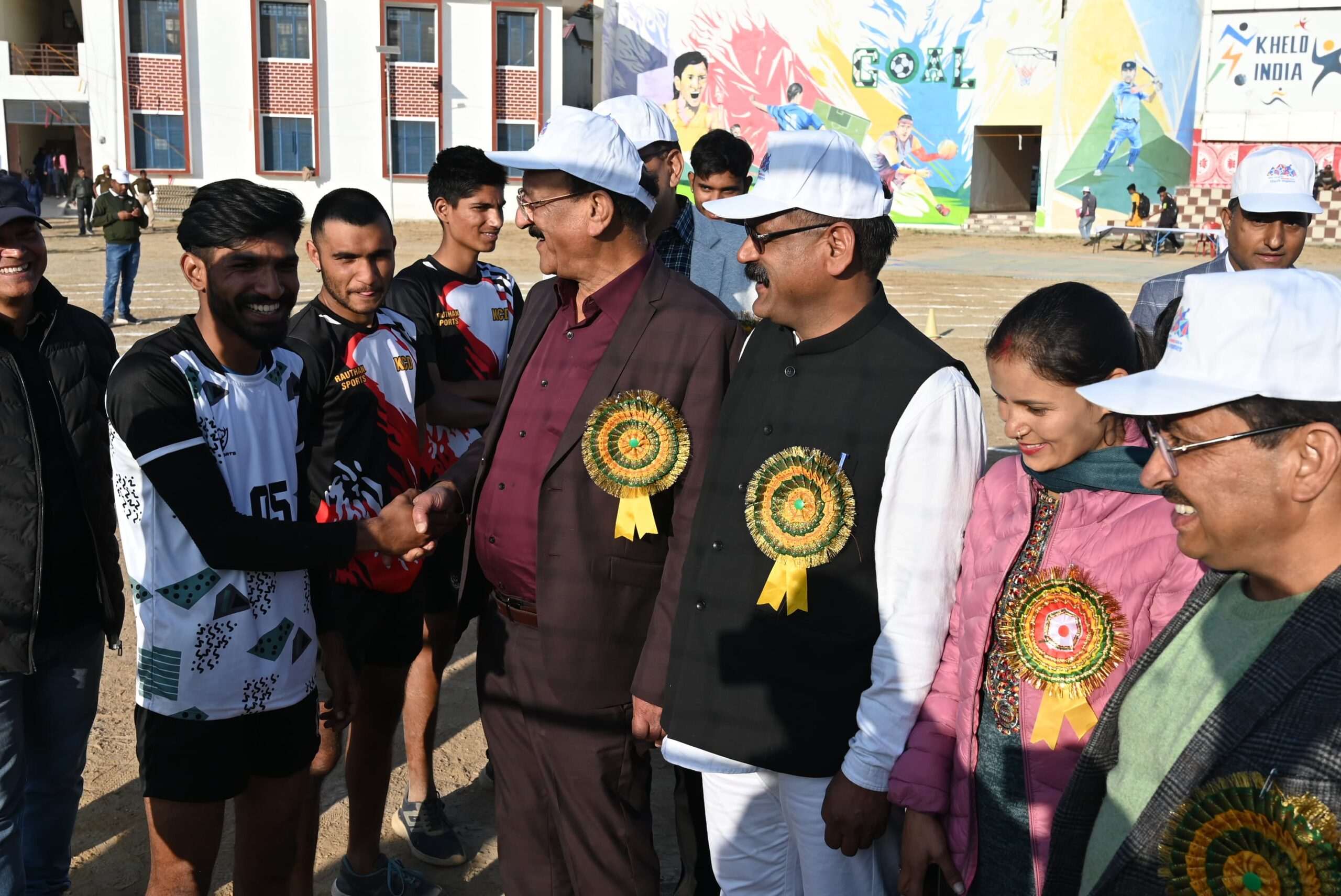 खेल महाकुम्भ-2024 के अन्तर्गत बौराड़ी स्टेडियम नई टिहरी में जनपद स्तरीय खेलों का हुआ शुभारम्भ