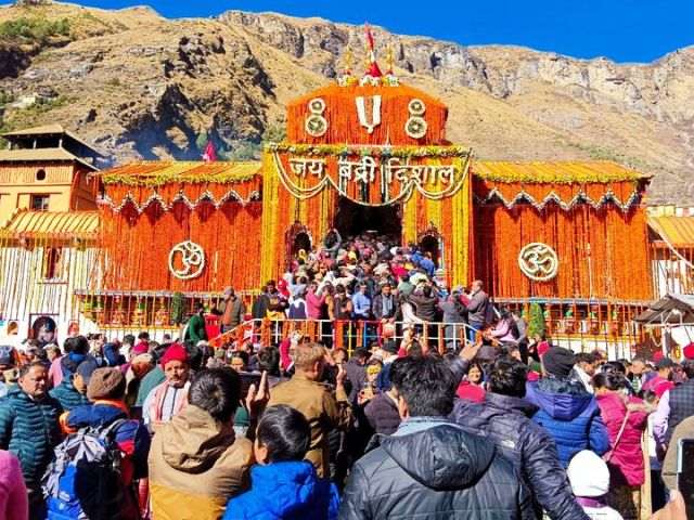 श्रीबदरीनाथ धाम के कपाट आज इस समय होंगे शीतकाल हेतु बंद