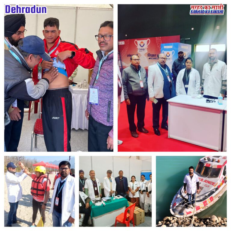 राष्ट्रीय खेलों के सफल आयोजन में स्वास्थ्य विभाग का अहम योगदान, खिलाड़ियों के लिए 24 घंटे डटा रहा स्वास्थ्य विभाग