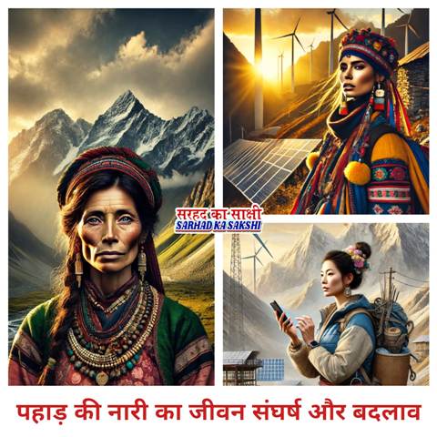 अबला जीवन हाय तुम्हारी यही कहानी, आंचल में है दूध और आंखों में पानी: पहाड़ की नारी का जीवन संघर्ष और बदलाव
