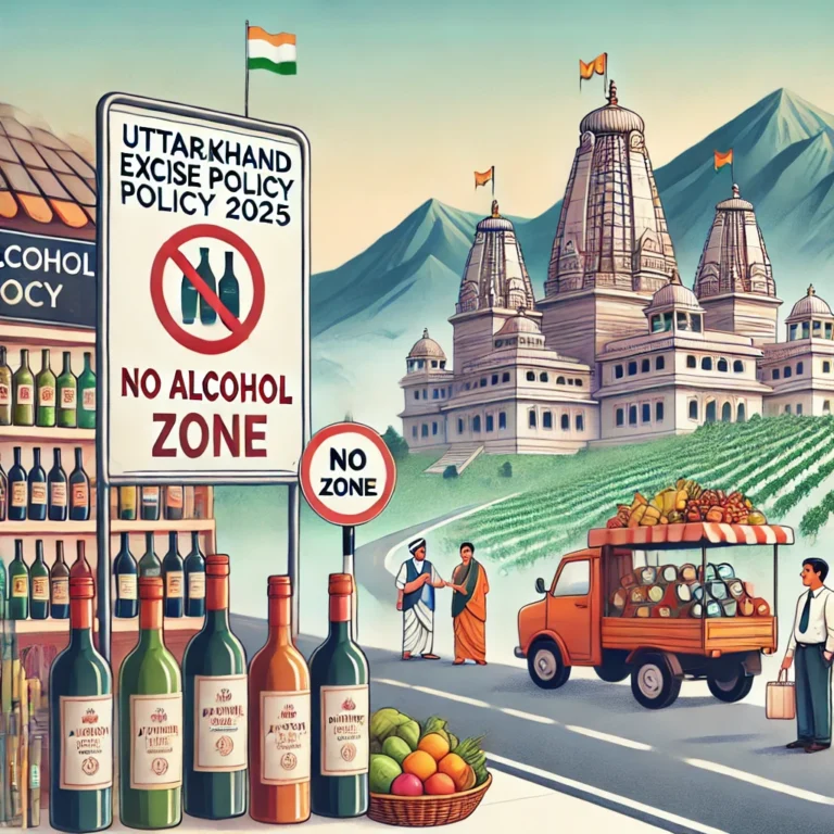 उत्तराखंड की नई आबकारी नीति 2025 